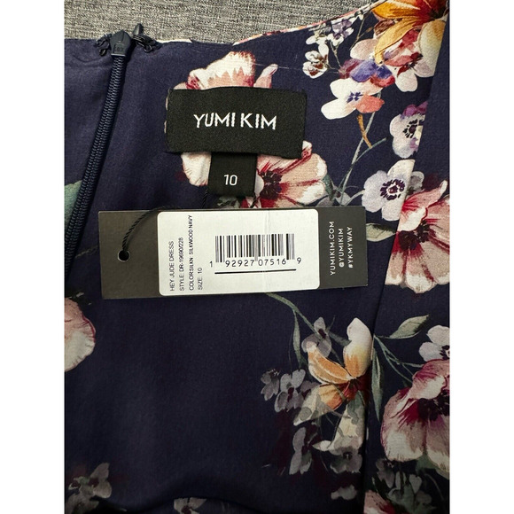 Yumi Kim Women's Floral Dress Balloon Sleeves  Size 10 - Picture 10 of 11